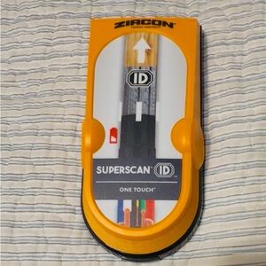 Zircon Superscan ID One Touch 1.5 in metal/wood stud finder, light use.